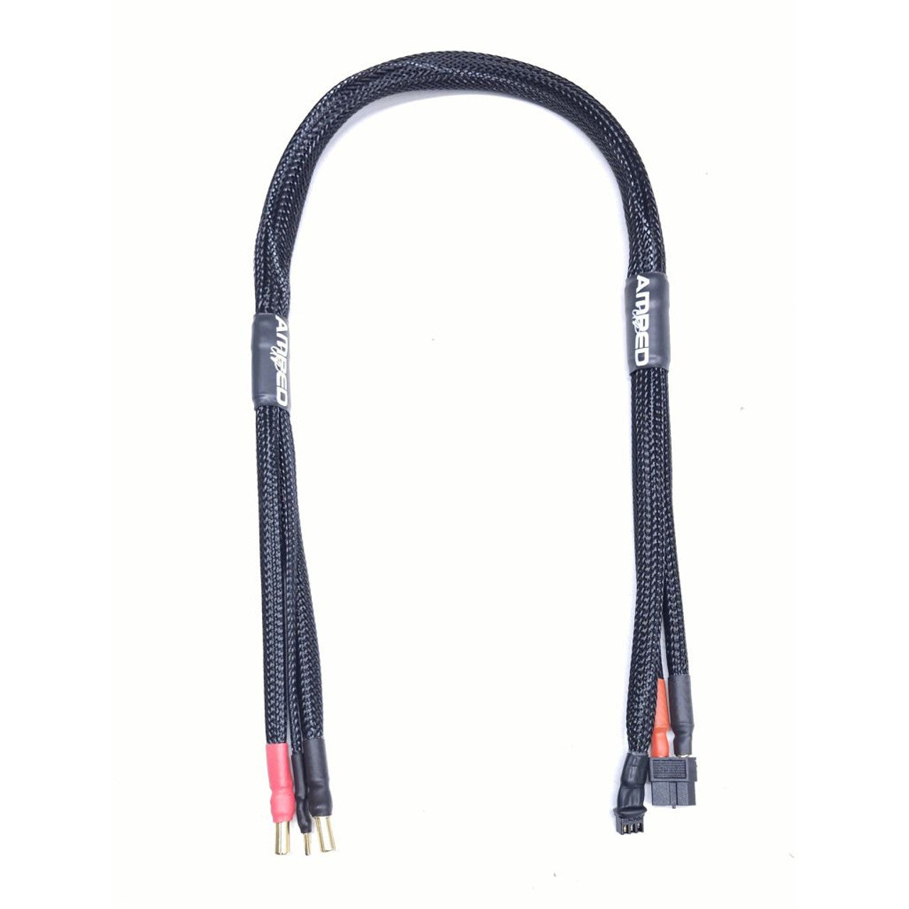 DRC 2s Fully Protected Balance Charge Lead w/ 5mm bullet connector 24" 10 awg XT90 Charger Side