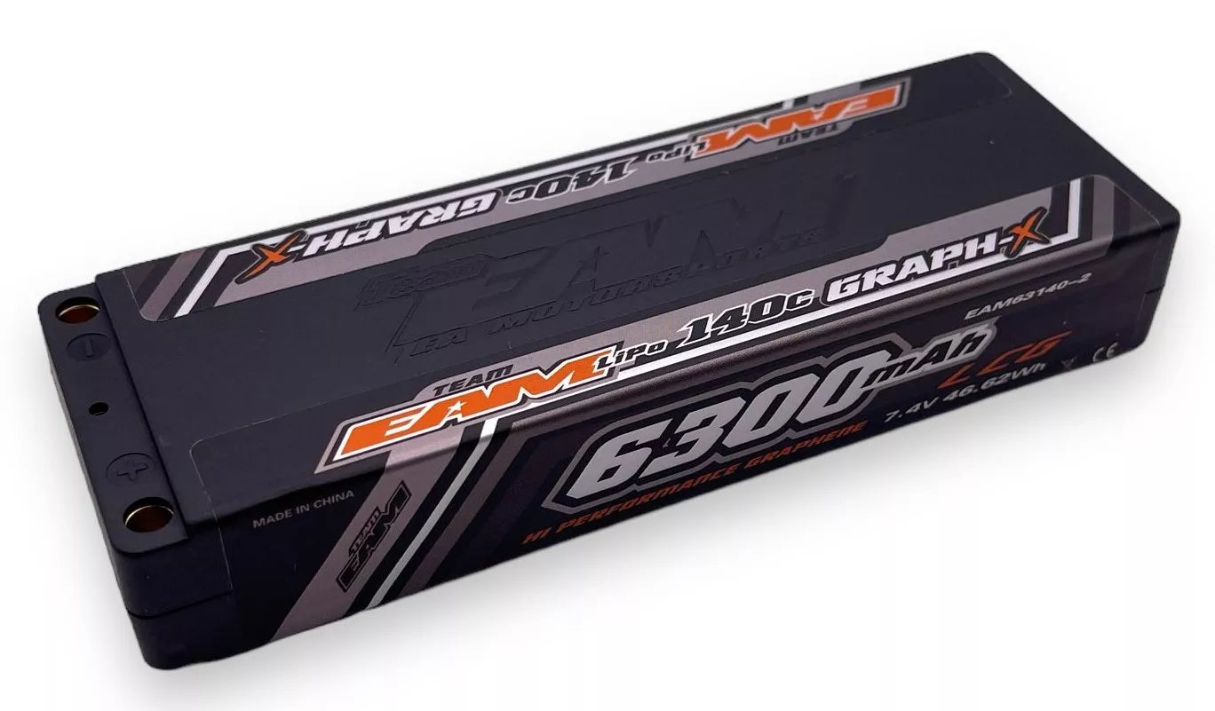 Team EAM 6300mah 140C 2S LCG Pack